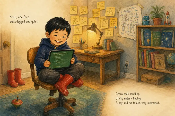 A sample from The Code Keeper: Kenji's Story