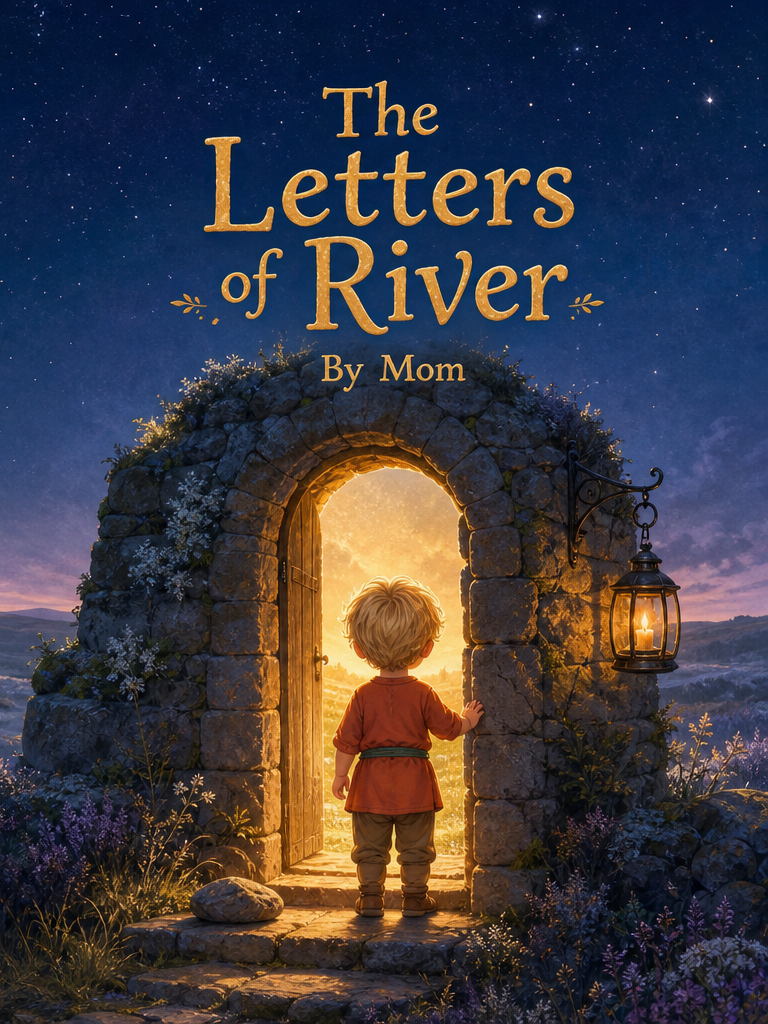 Cover of The Letters of River, a custom Sundayfawn book made for river, age 2.